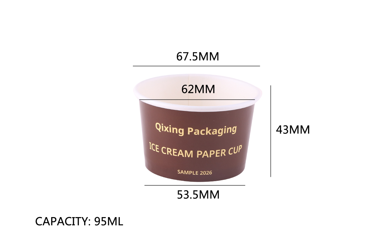 3oz ice cream bowl-Size