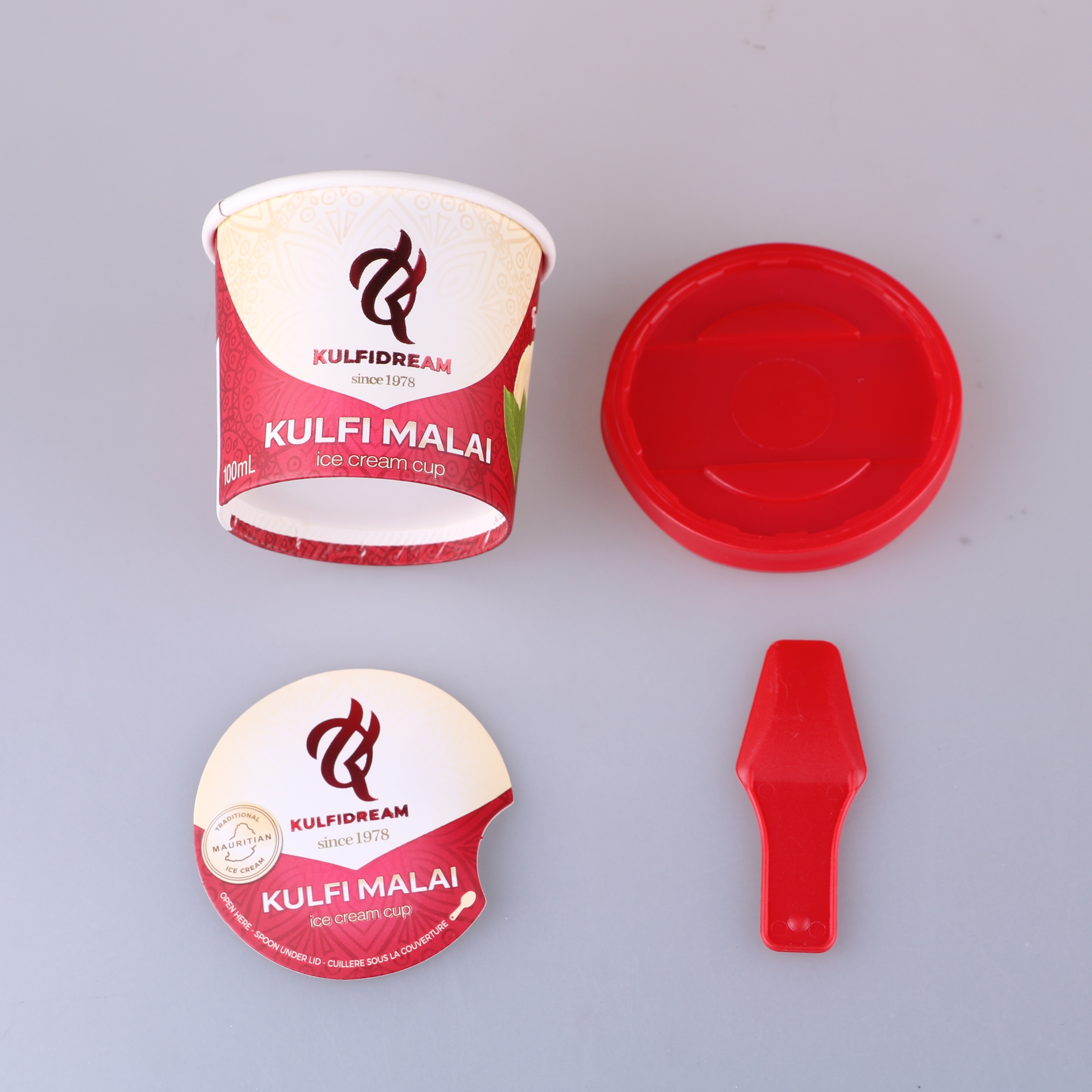 4 oz ice cream senoelo - 4
