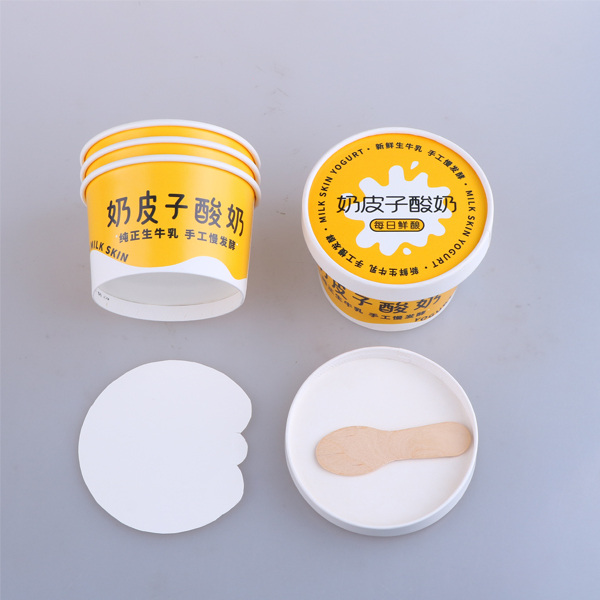 7oz paper bowl for frozen yogurt--5