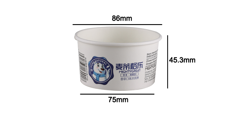 Mangkuk ais krim 162ml A69--bersaiz